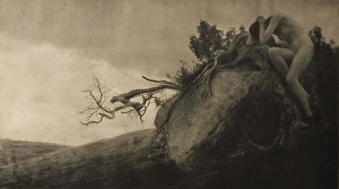 YIELD Nº5 - Anne Brigman FINIS, 1912 photogravure.