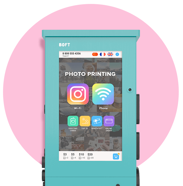 Boft — photo printing kiosk