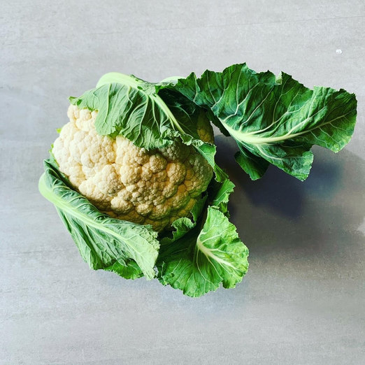 Coliflor de l'hort de Can Comas