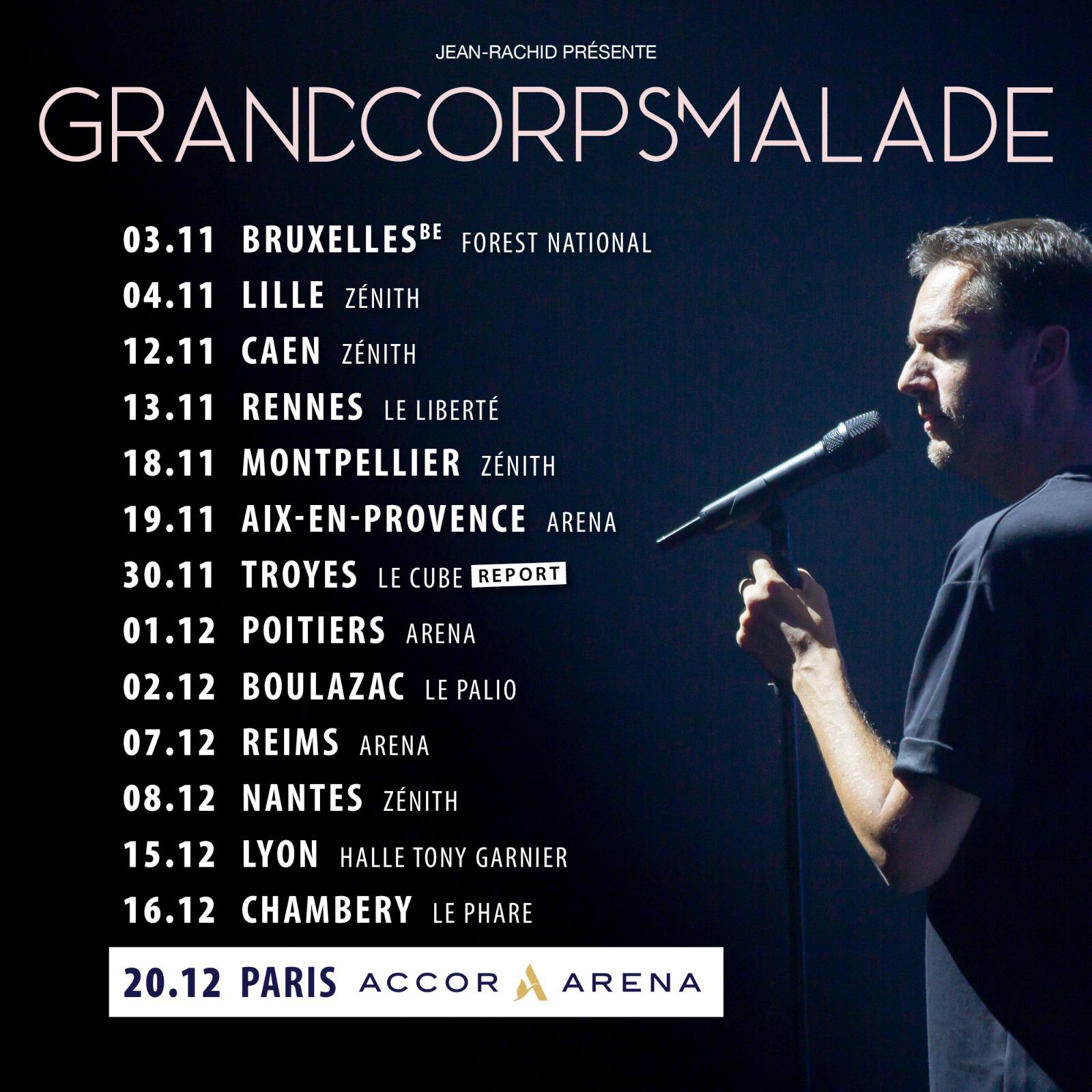 Grand Corps Malade - Mesdames — Concerts