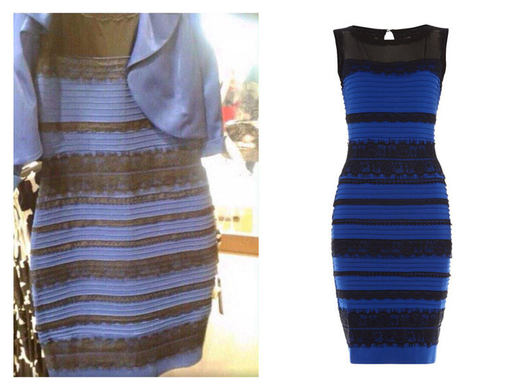Почему цвет платья видят все по разному