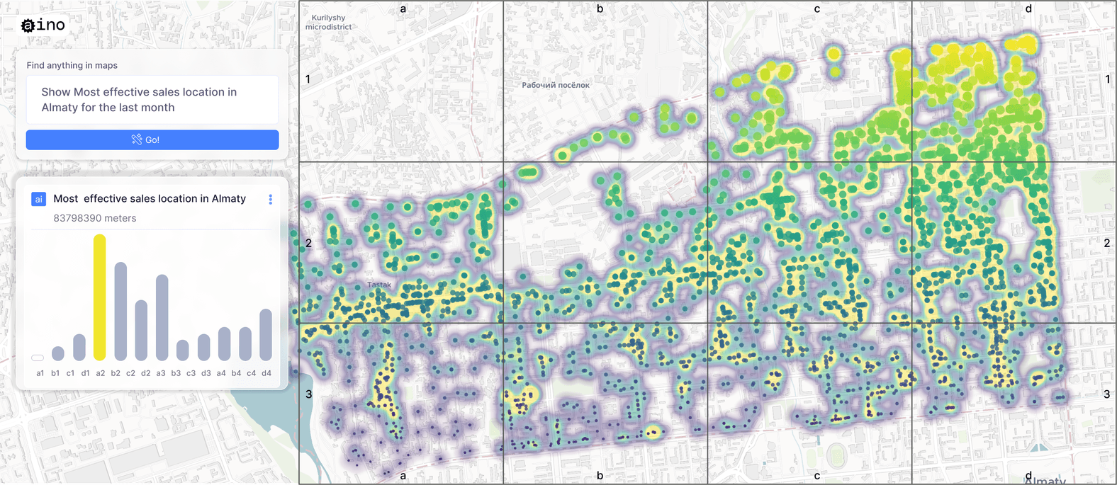 Aino. Co-pilot for spatial data work — product_enterprise