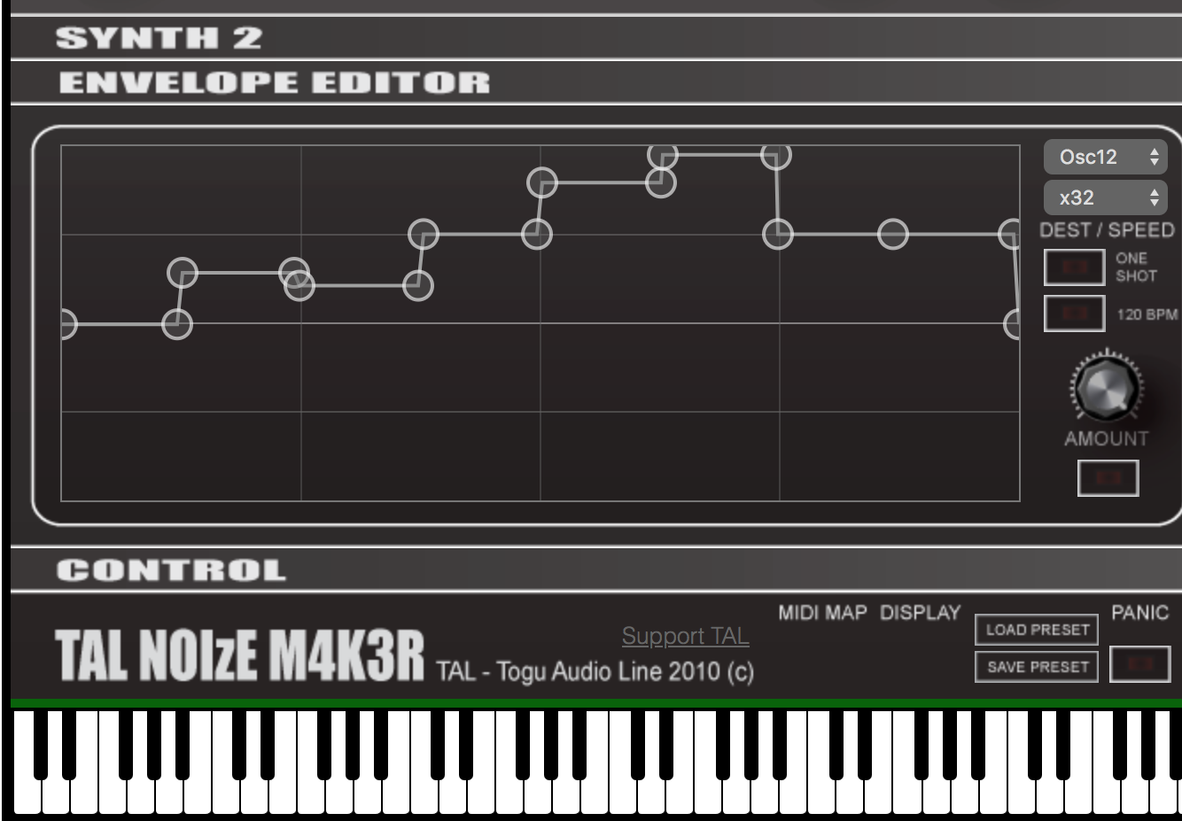 synthesiser keyboard online