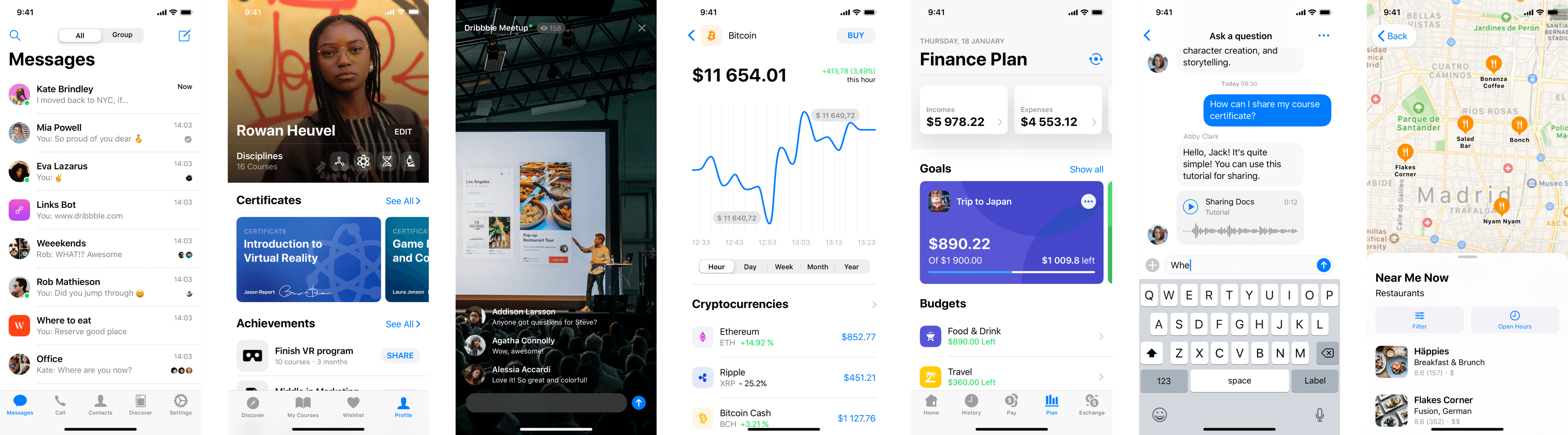 Finance App UI Kit Sketch  Pinspiry