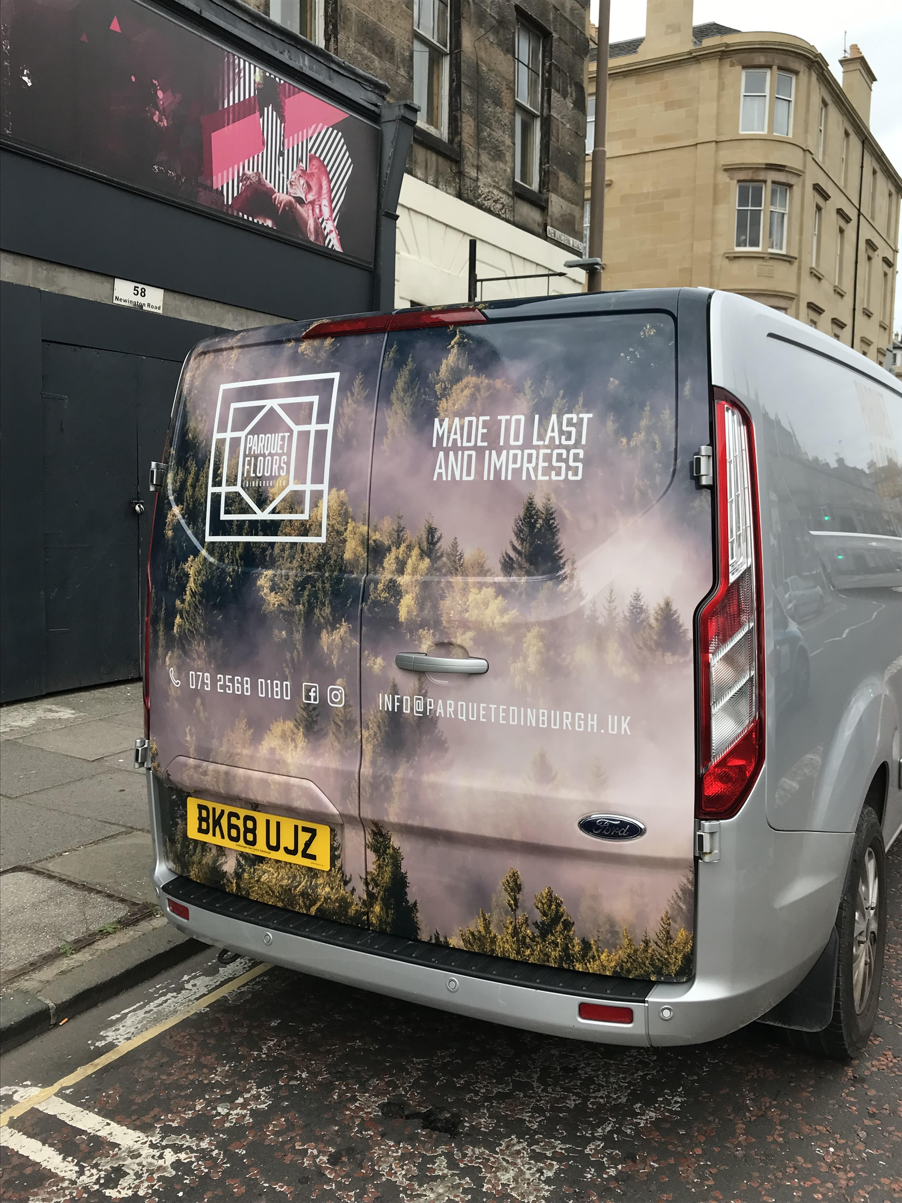 Vehicle Wrapping Edinburgh, Graphics, Wraps & Decals