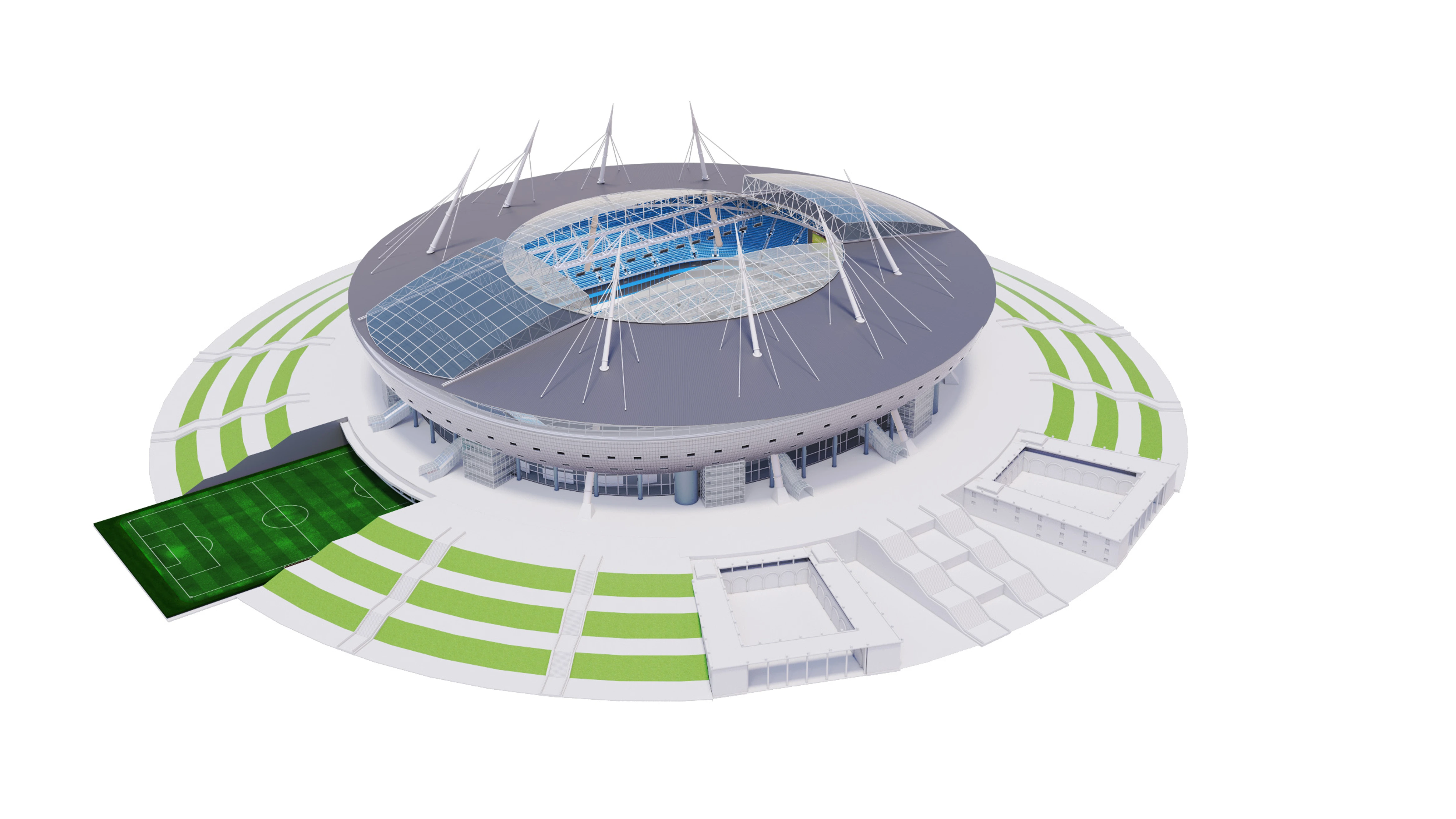 Стадион зенит сколько. Проект Зенит арены Кисе Курокава. Кисё Курокава стадион Санкт-Петербург.