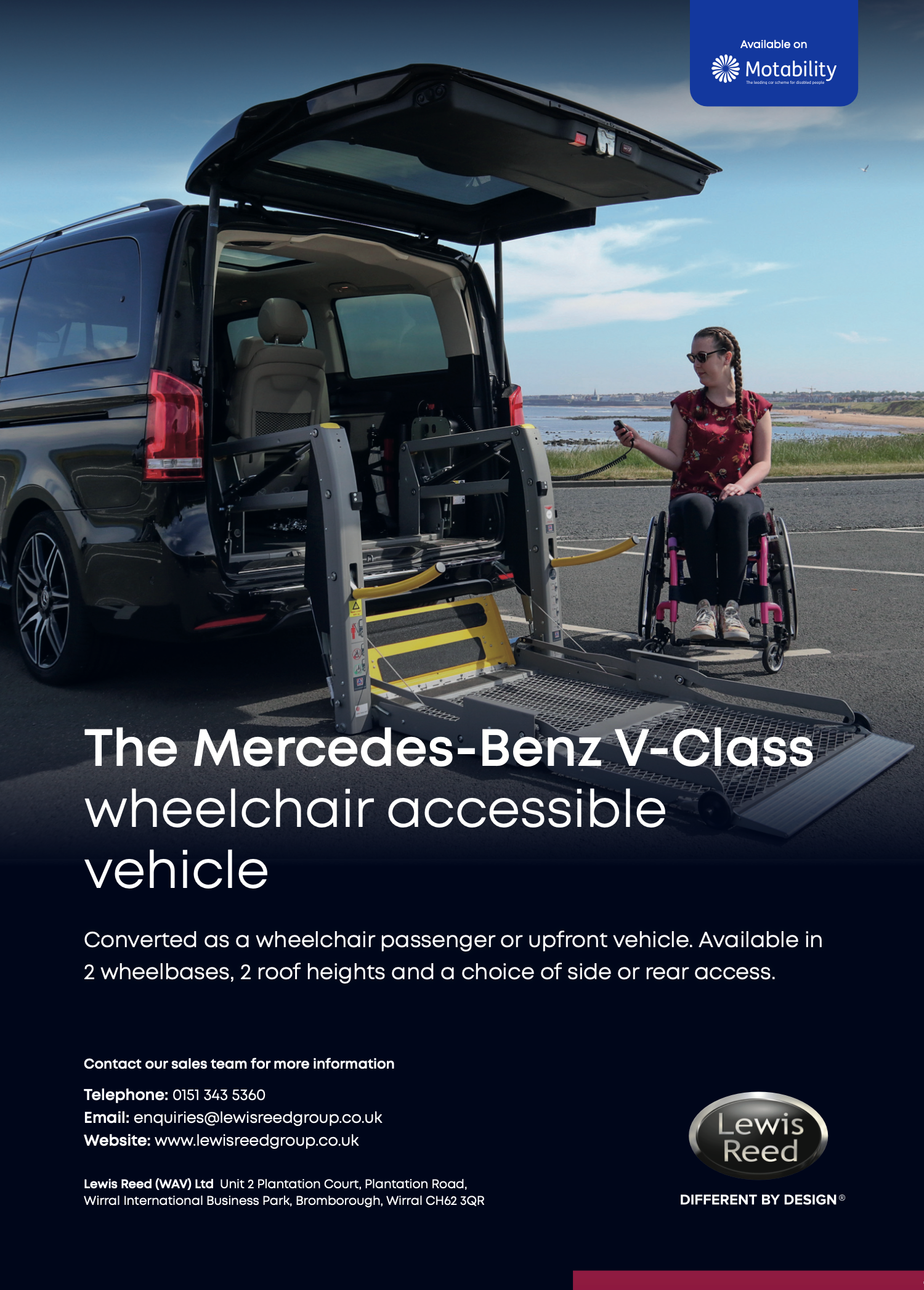 Wheelchair Accessible Vehicles, Lewis Reed