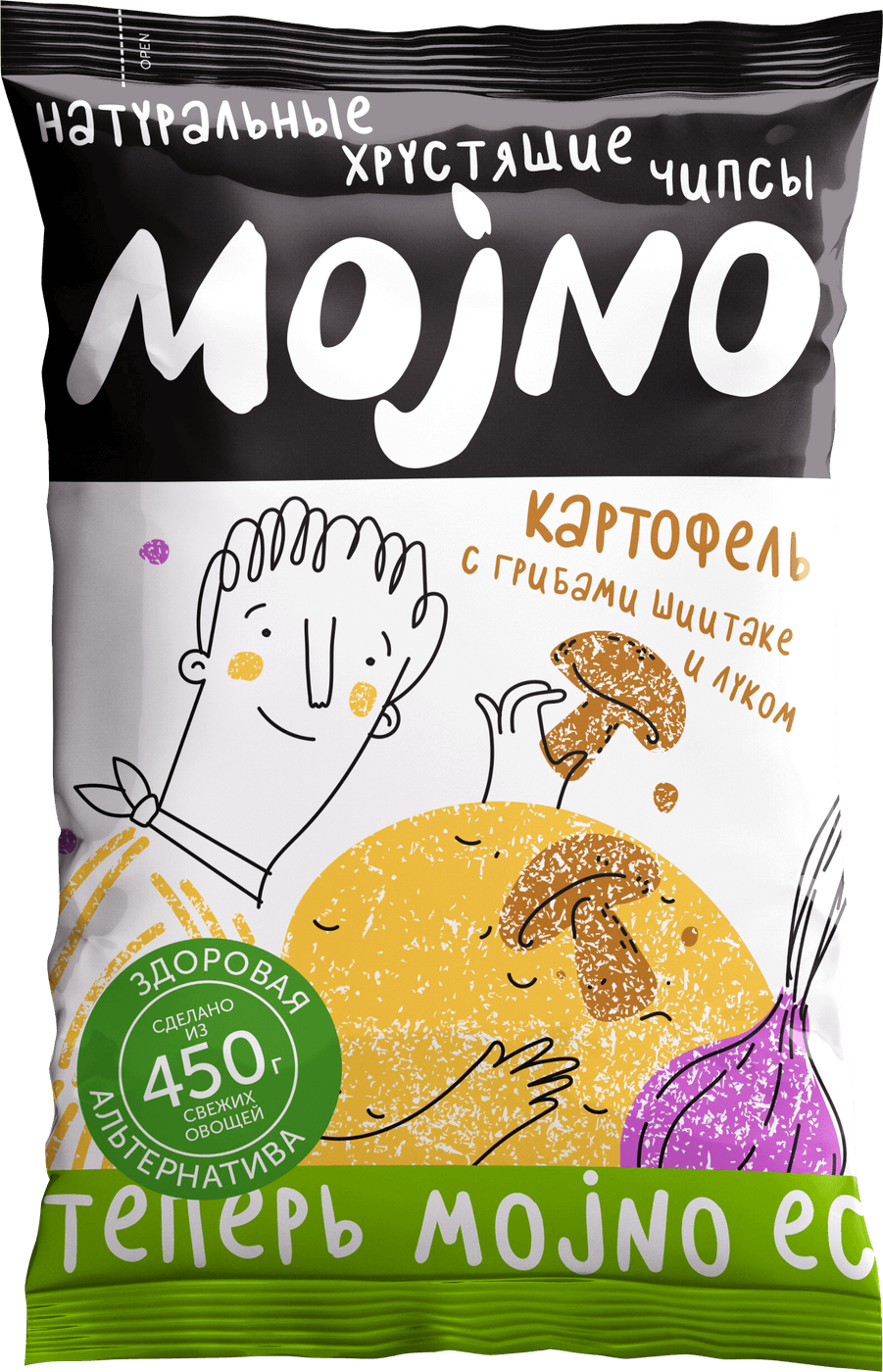 Mojno — чипсы, которые можно всем и всегда