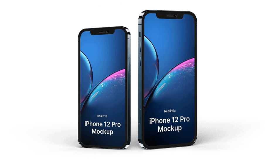 Download iPhone 12 Pro mockups