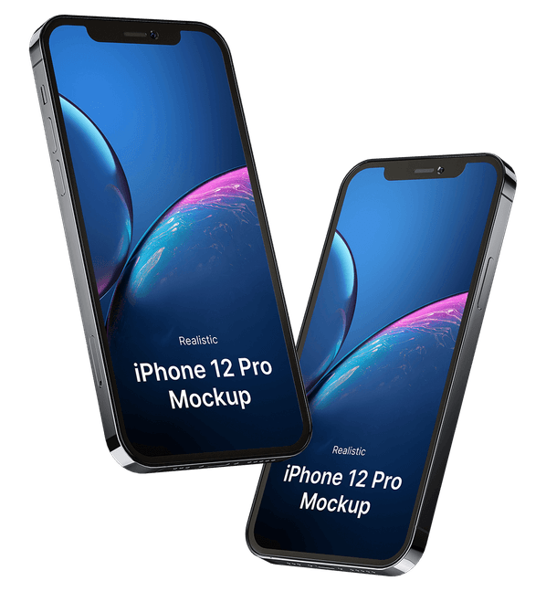 Download iPhone 12 Pro mockups