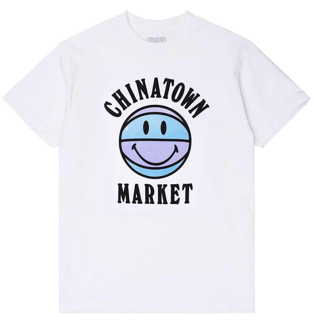 chinatown market rainbow smiley shirt