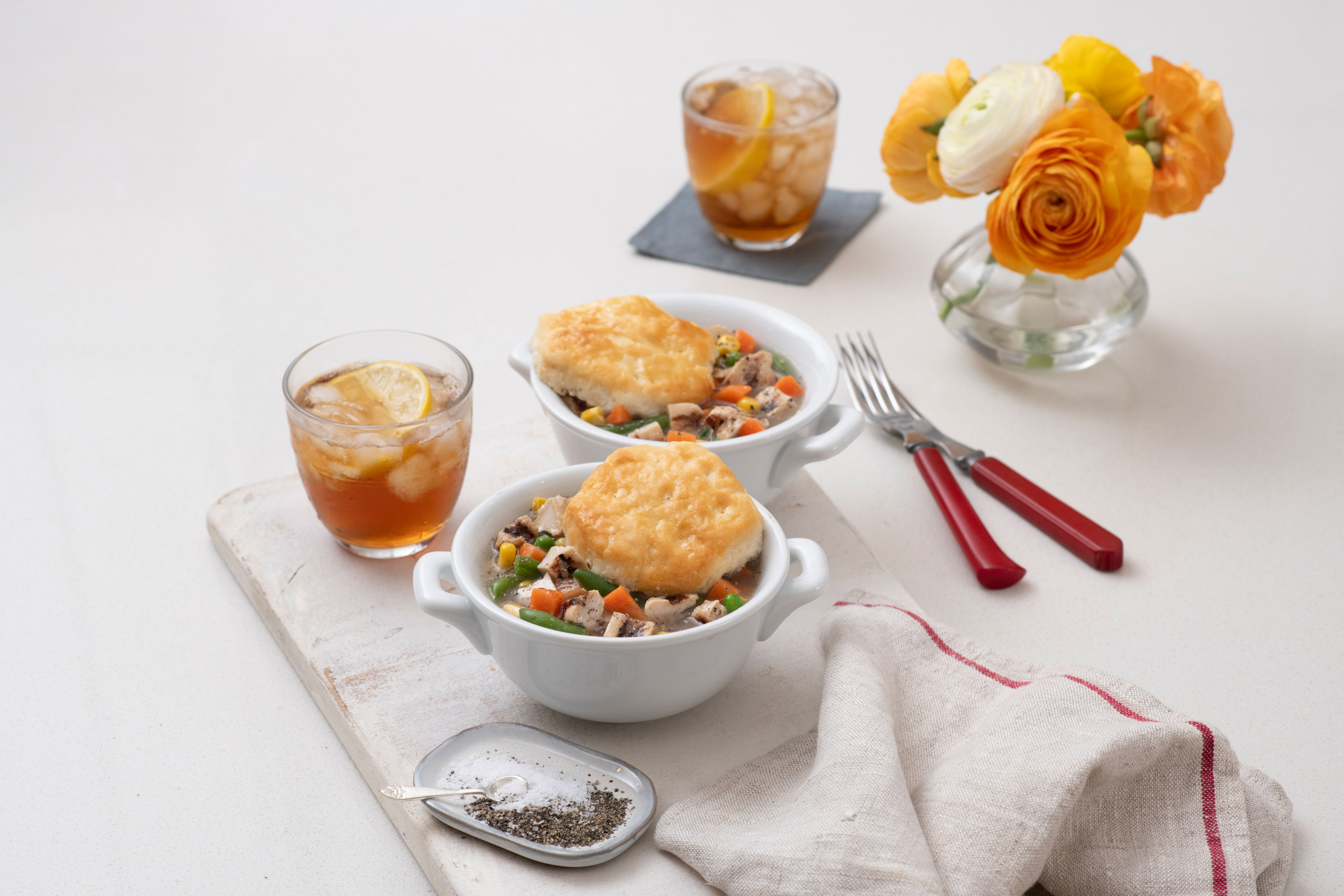 Extra Helpings Cookbook — Chicken Pot Pie