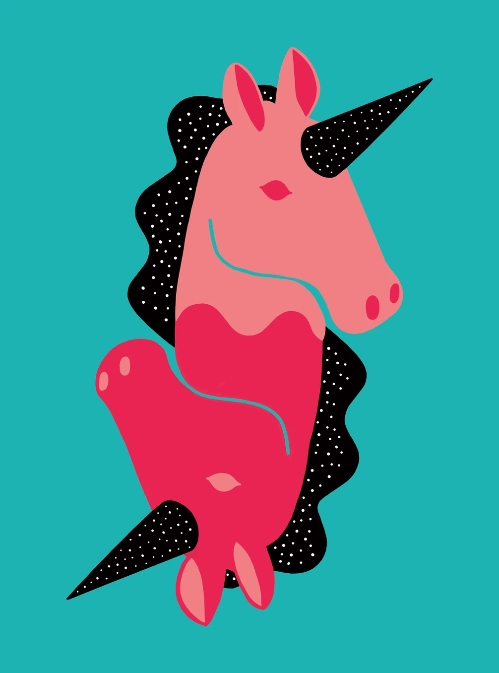 Illustration of a unicorn