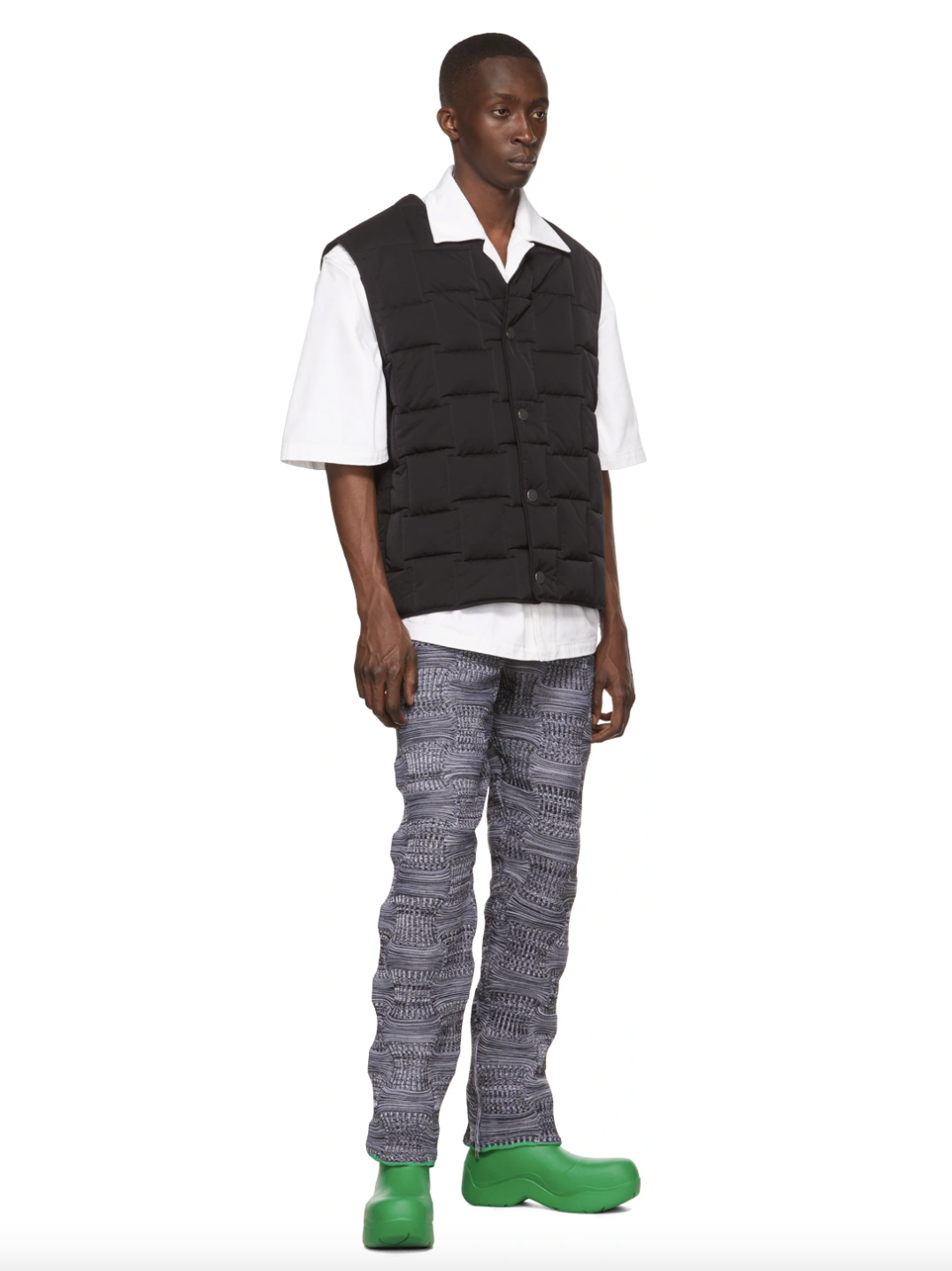 Calvin Klein 205w39nyc Jacquard DownVest 送料込 - fazendadoretiro