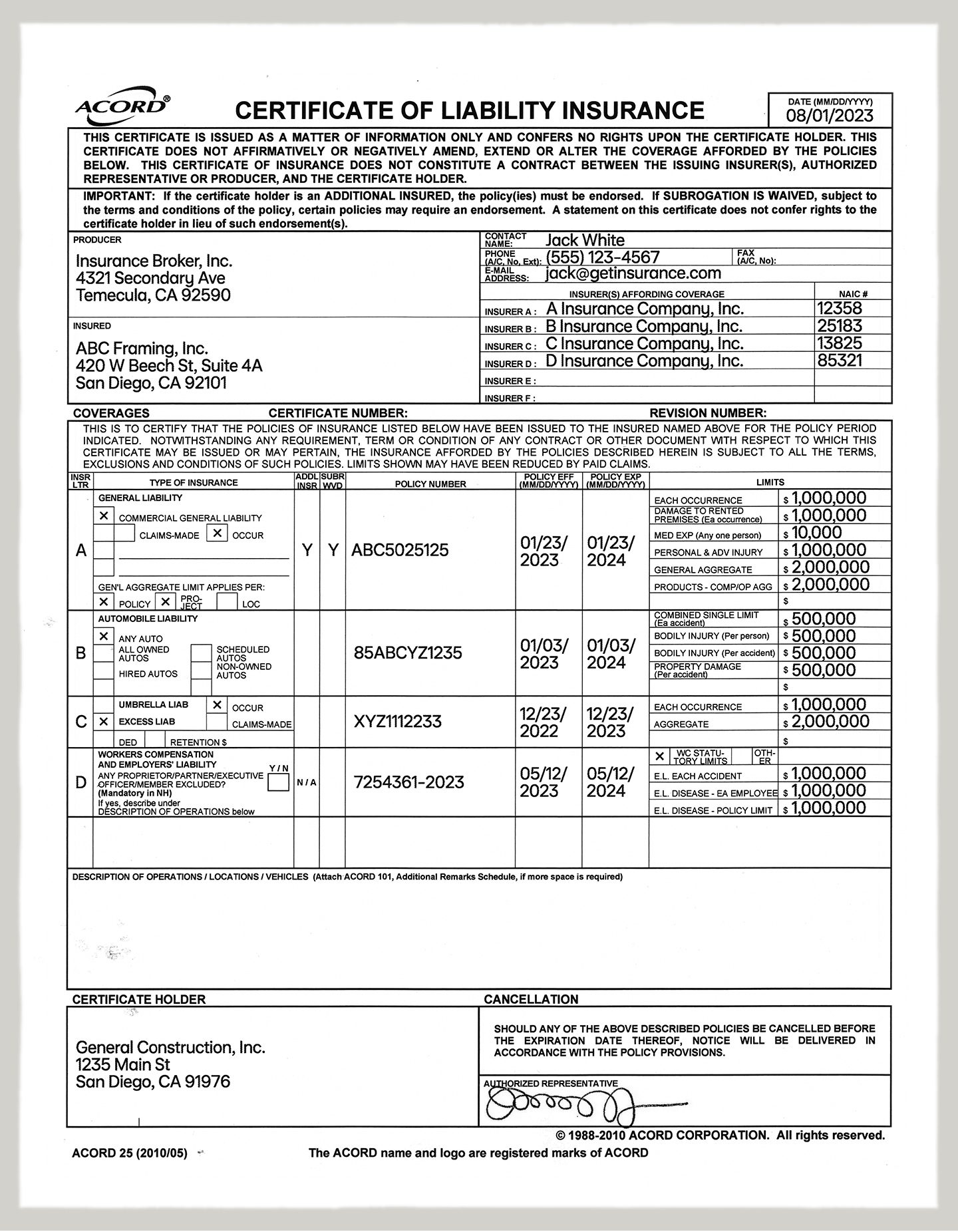 Why you need to collect COI, proof of license, and W9s before starting