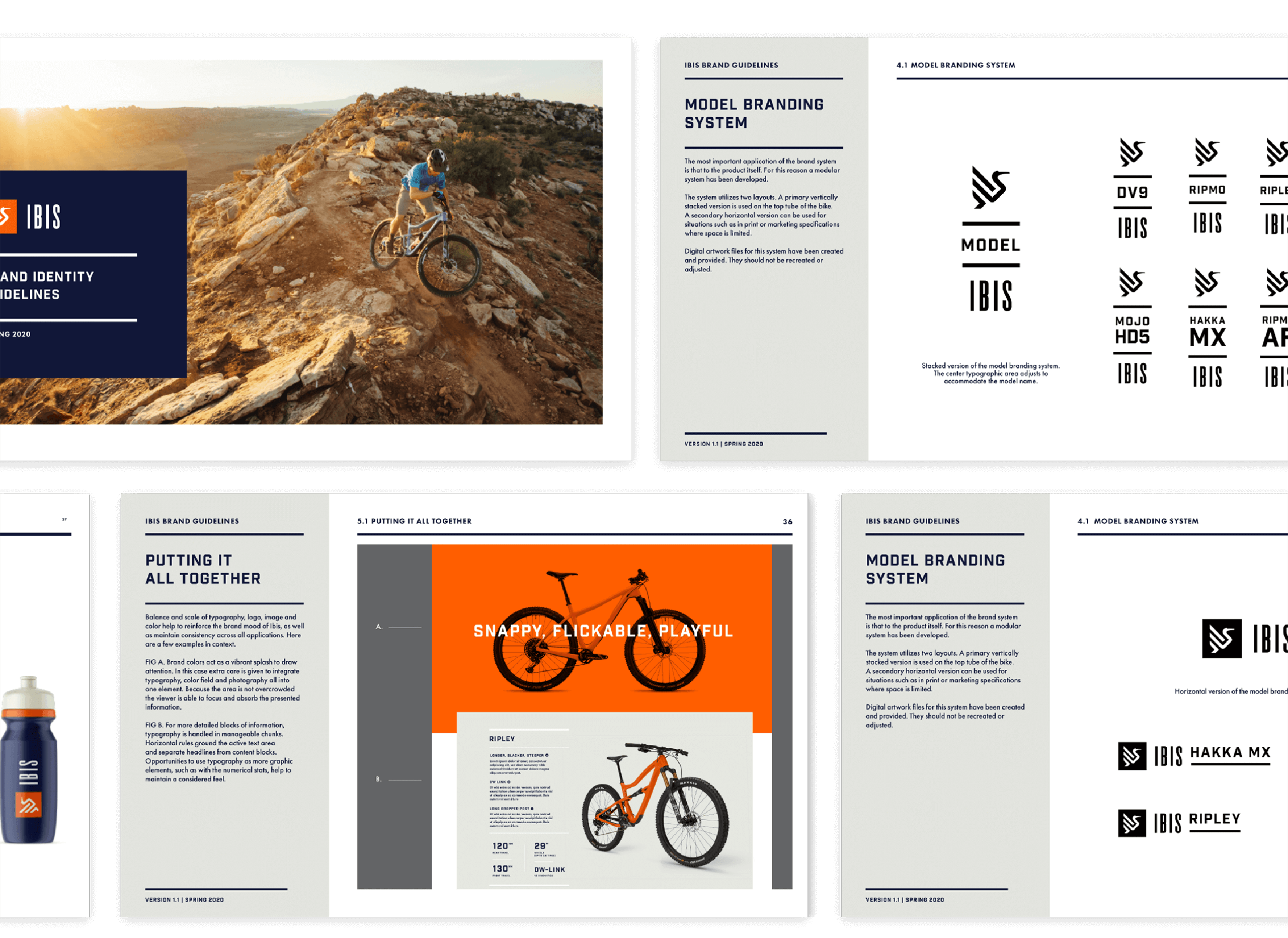 Brand Development and Visual Identity Design for Ibis Mountain Bikes ...