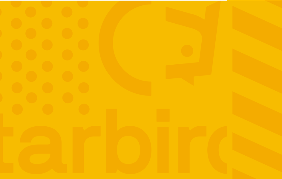 Yellow brand pattern for starbird chicken