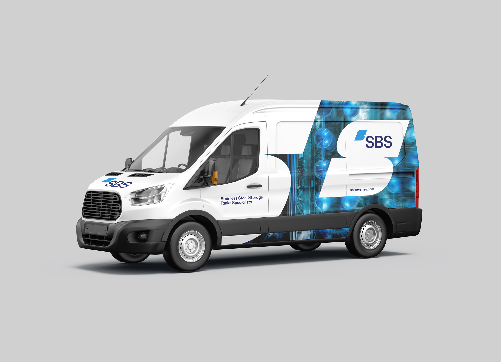 SBS Steel Tanks Brand Identity for Ayrshire Company